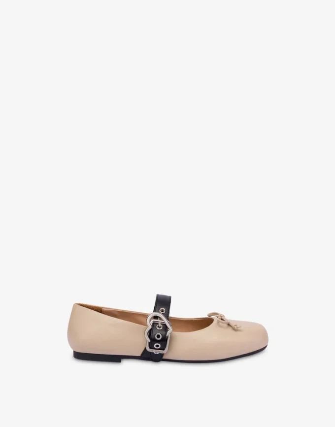 Ballerines en cuir nappa Ballerines en cuir nappa