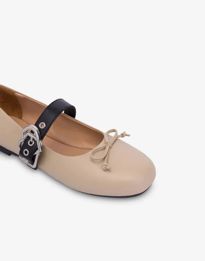 Ballerines en cuir nappa Ballerines en cuir nappa