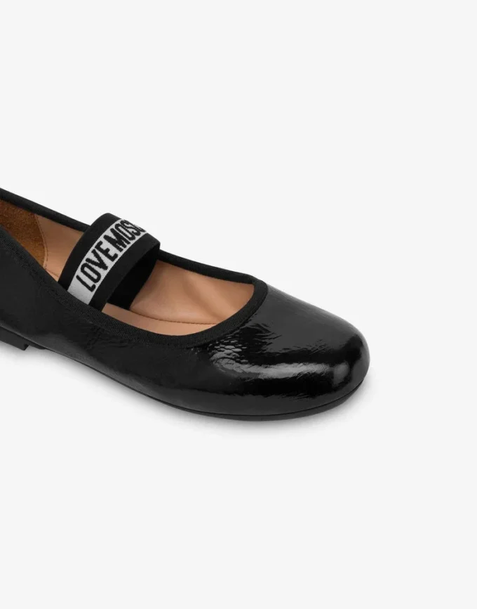 Ballerines en cuir verni Ballerines en cuir verni