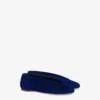 Ballerines en daim