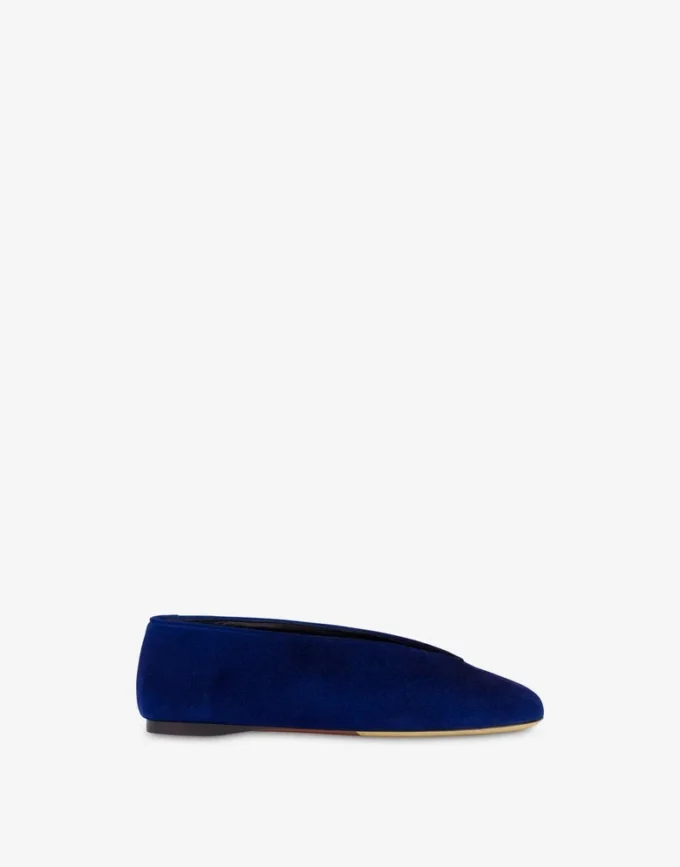 Ballerines en daim