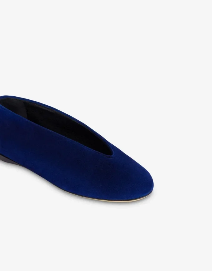 Ballerines en daim