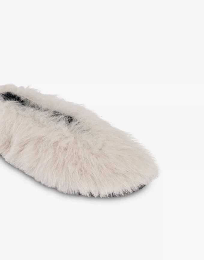 Ballerines en tissu doux