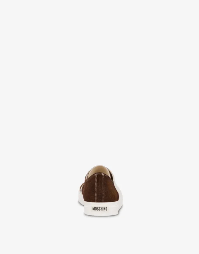 Baskets en cuir de poney
