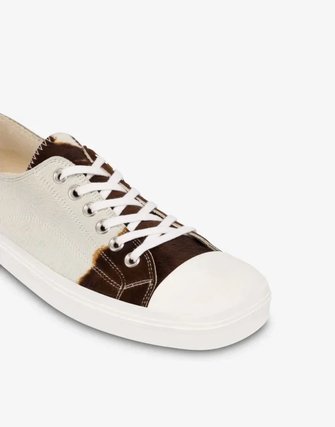 Baskets en cuir de poney