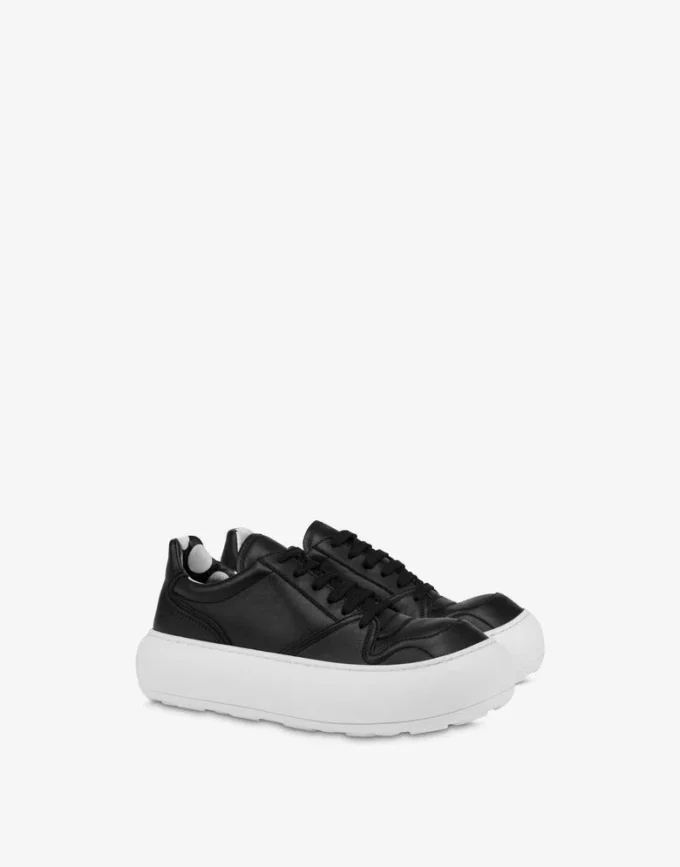 Baskets en cuir de veau Ollie