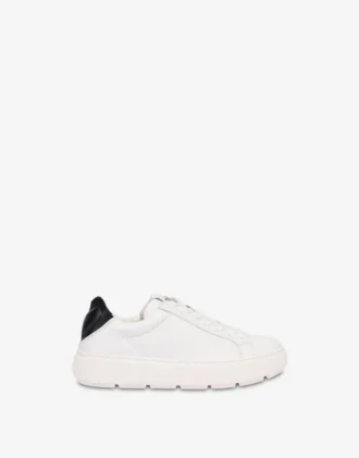 Baskets en cuir nappa et agneau