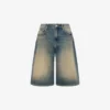 Bermuda en denim de coton Bermuda en denim de coton