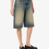 Bermuda en denim de coton Bermuda en denim de coton