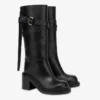 Bottes en cuir de veau