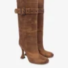 Bottes en cuir de veau