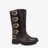 Bottes en cuir de veau