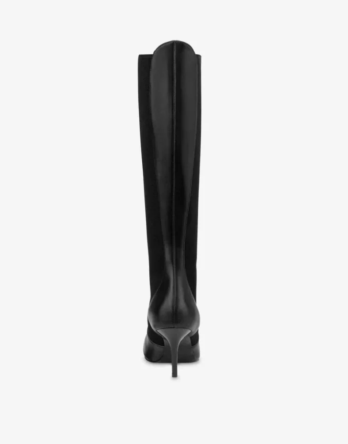 Bottes en cuir de veau