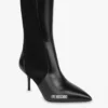 Bottes en cuir de veau