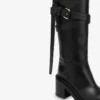 Bottes en cuir de veau