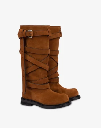 Bottes en daim