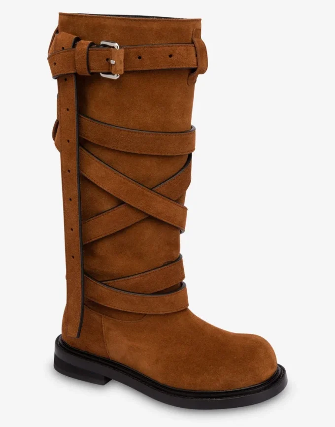 Bottes en daim