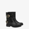 Bottines en cuir de veau