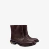 Bottines en cuir de veau Bottines en cuir de veau