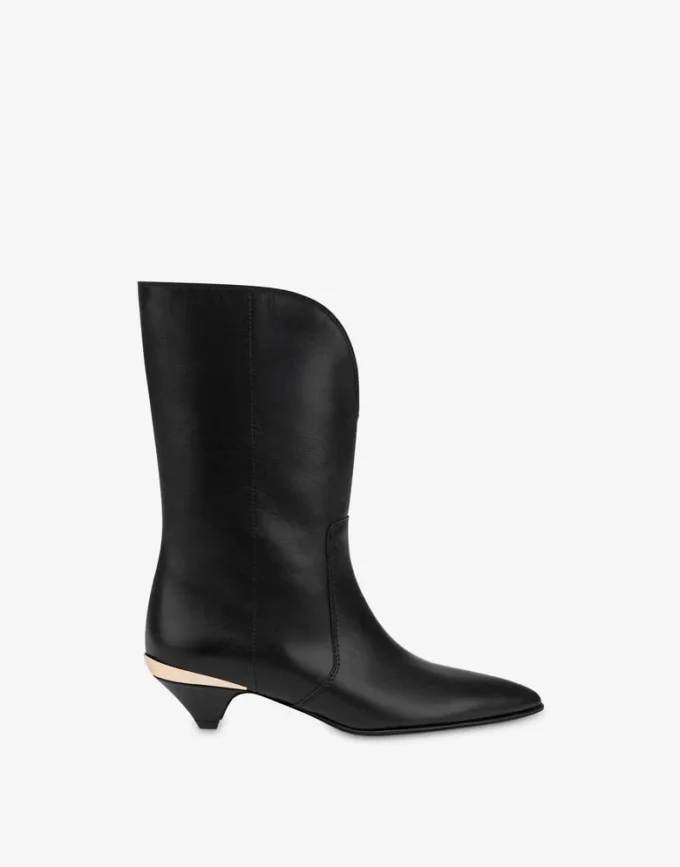 Bottines en cuir de veau Bottines en cuir de veau
