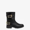 Bottines en cuir de veau