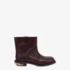 Bottines en cuir de veau Bottines en cuir de veau