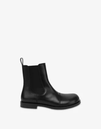 Bottines en cuir de veau