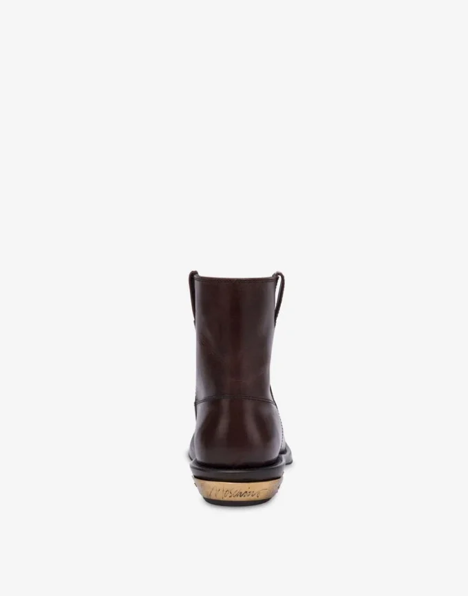Bottines en cuir de veau Bottines en cuir de veau