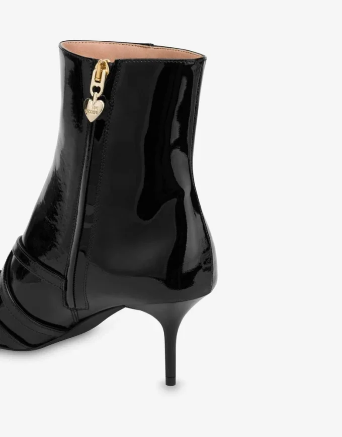 Bottines en cuir verni Bottines en cuir verni