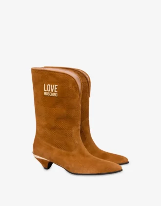 Bottines en daim
