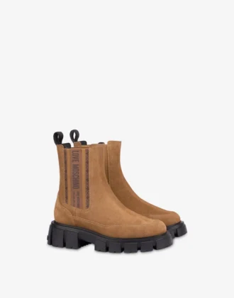 Bottines en daim