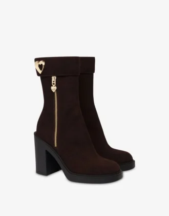 Bottines en daim
