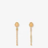 Boucles d&rsquo;oreilles pendantes en métal