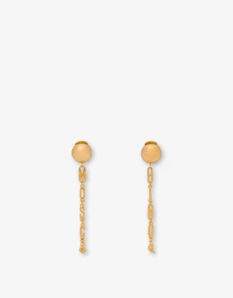 Boucles d&rsquo;oreilles pendantes en métal