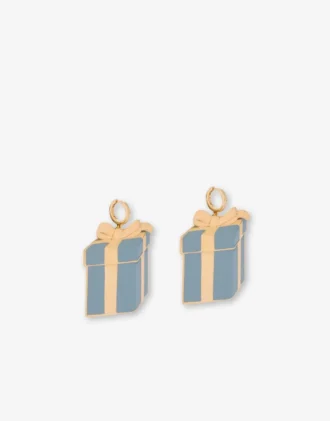 Boucles d&rsquo;oreilles pendantes en métal