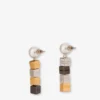 Boucles d&rsquo;oreilles pendantes en métal