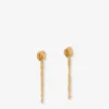 Boucles d&rsquo;oreilles pendantes en métal