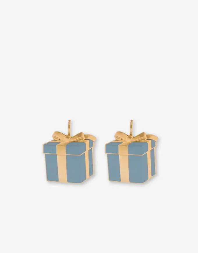 Boucles d&rsquo;oreilles pendantes en métal