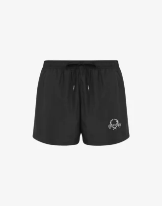 Boxer de plage avec logo Laurel Crown