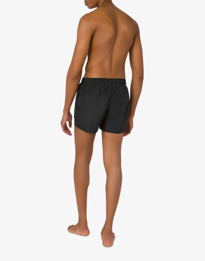 Boxer de plage avec logo Laurel Crown