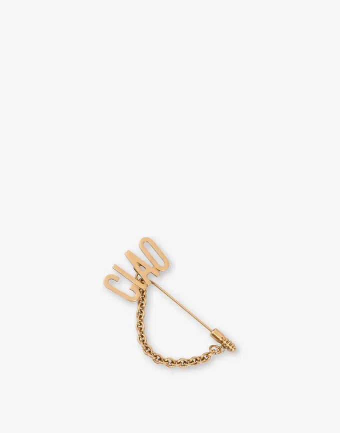 Broche avec chaîne CIAO