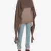 Cape en mohair brossé