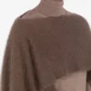 Cape en mohair brossé