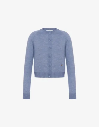 Cardigan en laine et soie Golden M