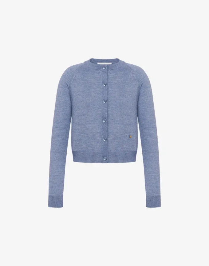 Cardigan en laine et soie Golden M Cardigan en laine et soie Golden M