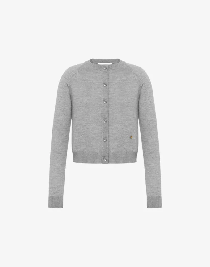 Cardigan en laine et soie Golden M Cardigan en laine et soie Golden M