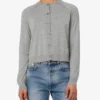 Cardigan en laine et soie Golden M Cardigan en laine et soie Golden M