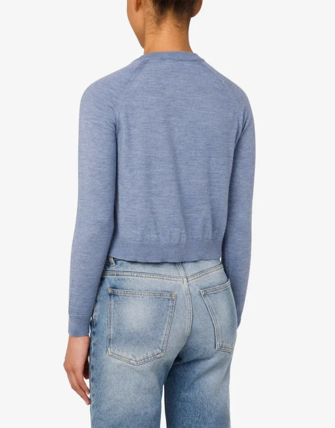 Cardigan en laine et soie Golden M Cardigan en laine et soie Golden M