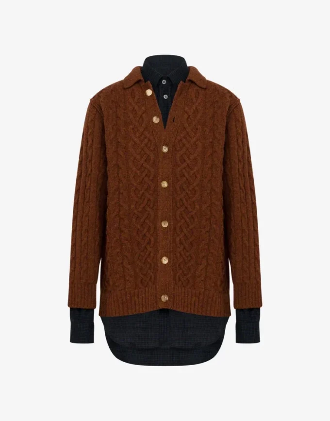 Cardigan en laine Shetland Cardigan en laine Shetland