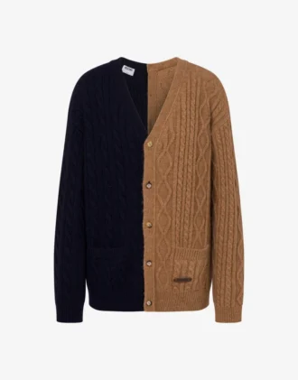 Cardigan en mélange d&rsquo;alpaga